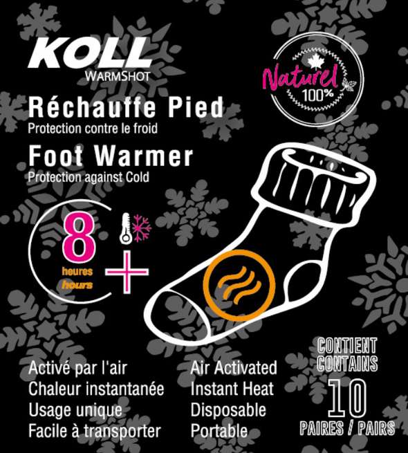 Foot warmer WarmShot (box of 10)